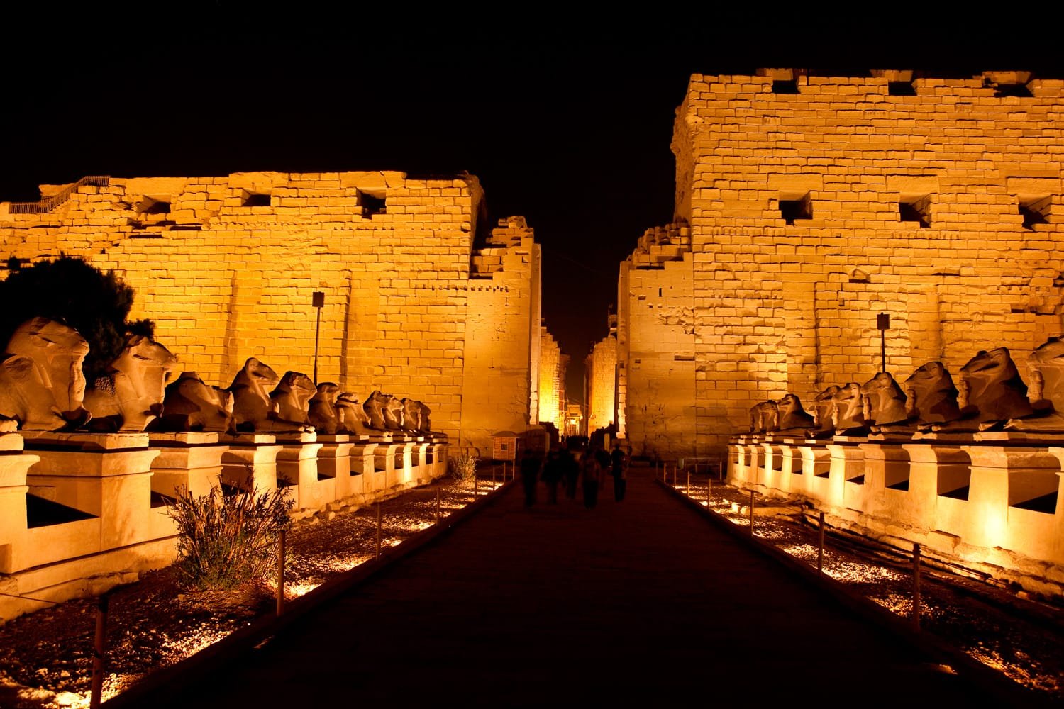 sound and light show at karnak temple