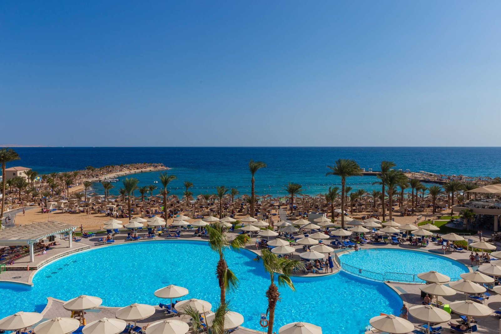Hurghada beach sunshine