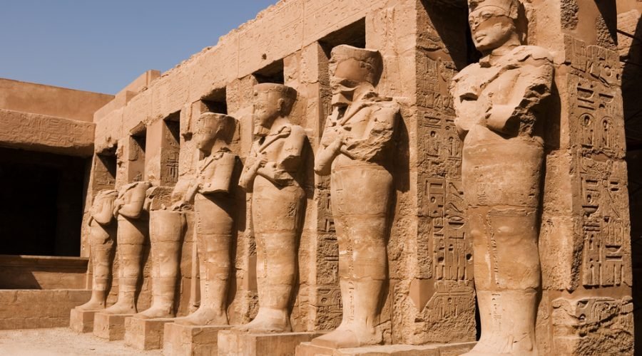 Ramses III Statues